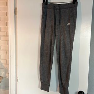 Dark grey Nike sweatpants